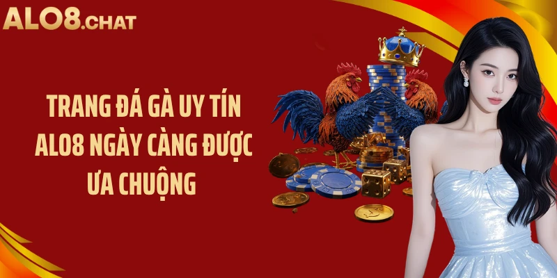Trang đá gà uy tín ALO8 ngày càng được ưa chuộng